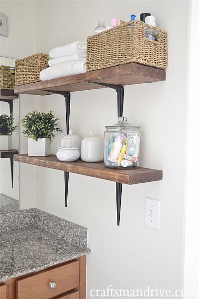 24 Small Bathroom Storage Ideas Wall Storage Solutions And Shelves For Bathrooms