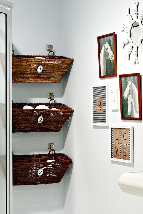 22 Small Bathroom Storage Ideas Wall Storage Solutions And