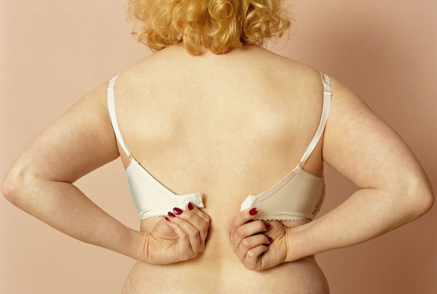 Everyday Bras for Seniors with Sagging Breasts Front Closure