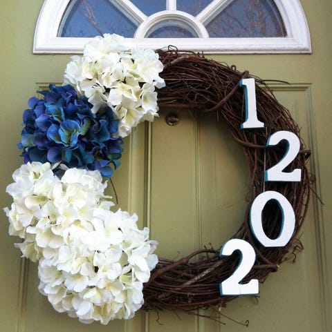 Spring Wreaths - Number Wreath Spring Wreaths - Number Wreath