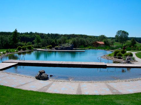 Swimming pool, Property, Water resources, Natural landscape, Reservoir, Water, Estate, Grass, Leisure, Real estate, 