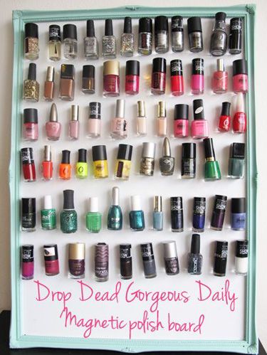 nail polish storage