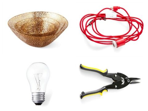 Incandescent light bulb, Light bulb, Cable, Electrical supply, Kitchen utensil, Pliers, Metalworking hand tool, Coquelicot, Wire, Circle, 
