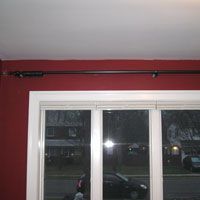 How To Hang A Curtain Rod Installing Curtain Rods