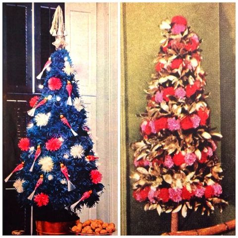 1950s Christmas Trees Throwback Thursday Christmas Trees