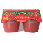 applesnax strawberry applesauce