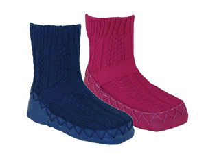 moccasin slipper socks womens