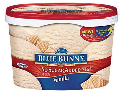 Blue Bunny No Sugar Added Reduced Fat Vanilla Ice Cream Review