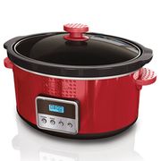 bella dots collection 5 quart programmable slow cooker