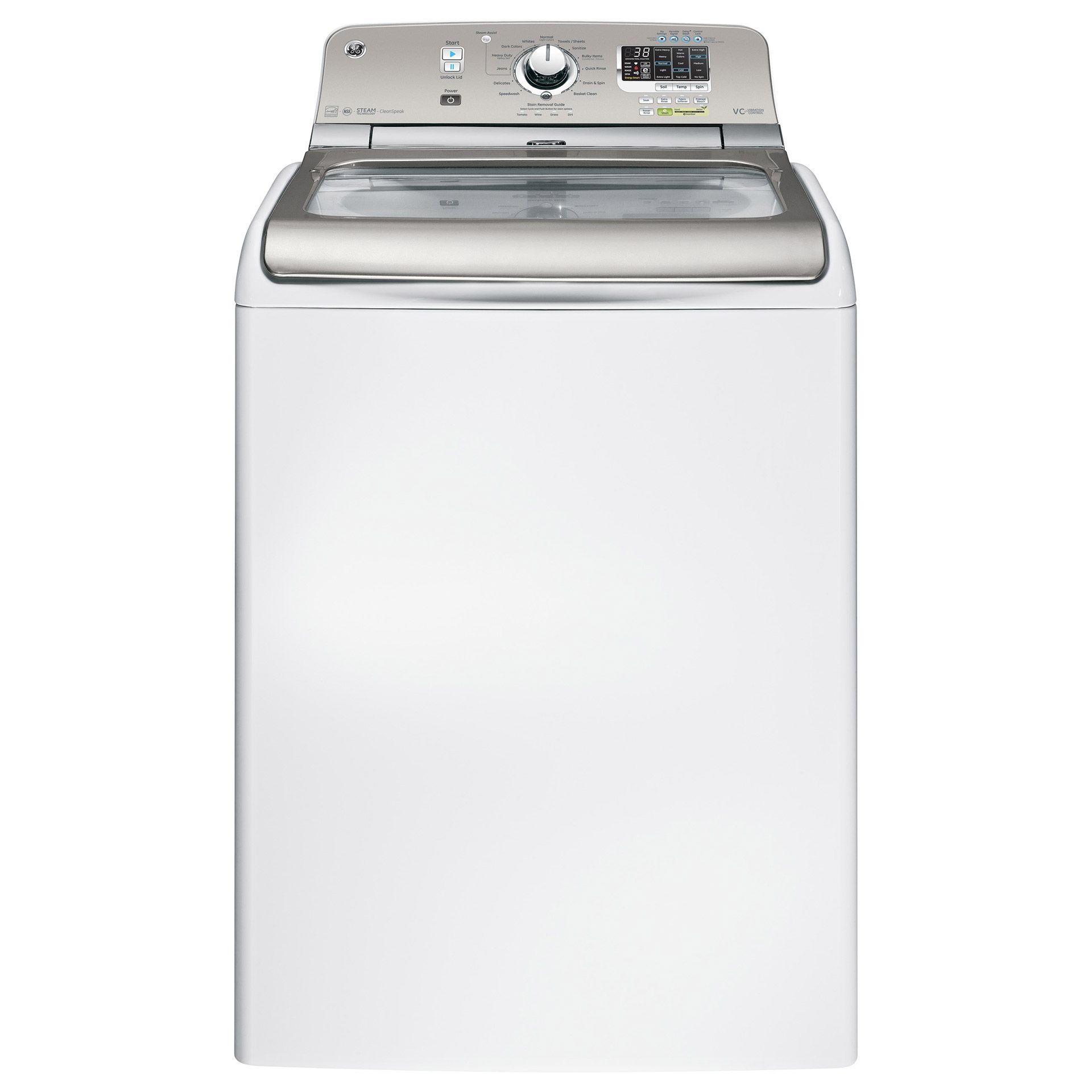 Ge 5 0 Doe Cu Ft Capacity Washer With Stainless Steel Basket And Steam Gtws8350h1ws Review