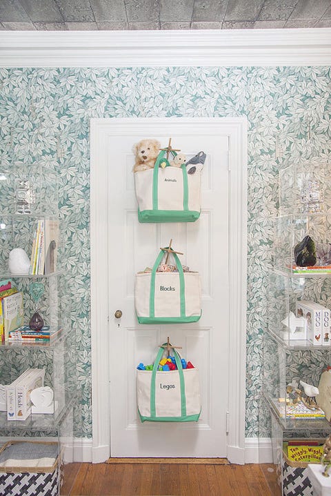 Vertical Storage Ideas - Organizing By Hanging Boxes and Bins