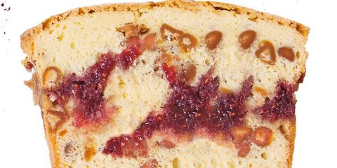 peanut butter and jelly pound cake