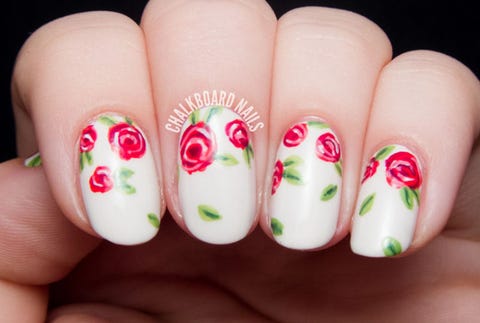 25 Best Valentine's Day Nails - Hot Nail Art Design Ideas For image. Chalkboard Nails - 25 Best Valentine's Day Nails - Hot Nail Art Design Ideas For