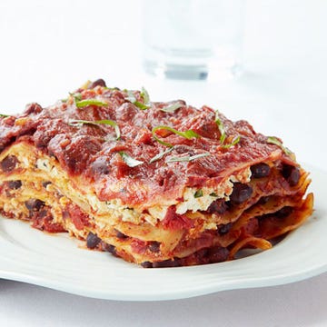 Cheeseless Black Bean Lasagna - Vegan Recipes
