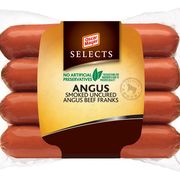 oscar mayer selects angus beef franks