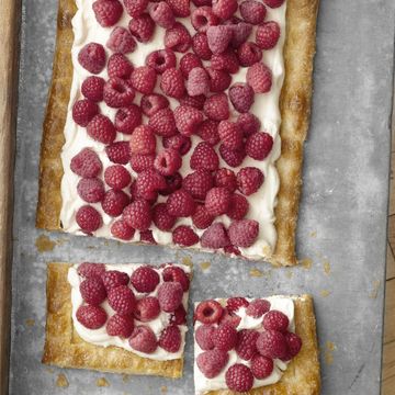 quick and easy raspberry tart