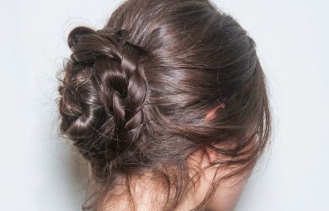 How To Make A Braided Bun Easy Braided Hairstyle In Less