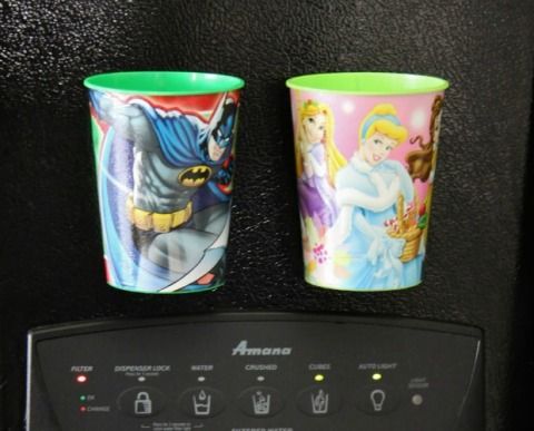 Drinkware, Fictional character, Cup, Machine, Cup, Plastic, Animation, Toy, Games, 