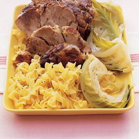braised pork with cabbage