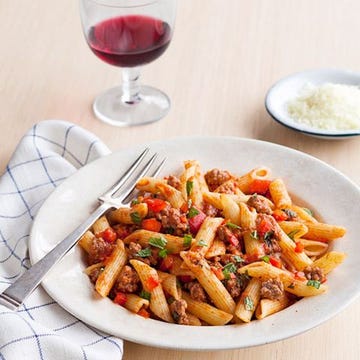 Pasta with Lamb and Pecorino pasta with lamb and pecorino
