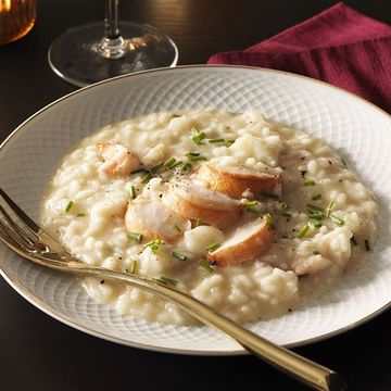 risotto with lobster