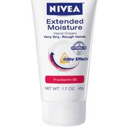 nivea extended moisture hand cream with hydra iq