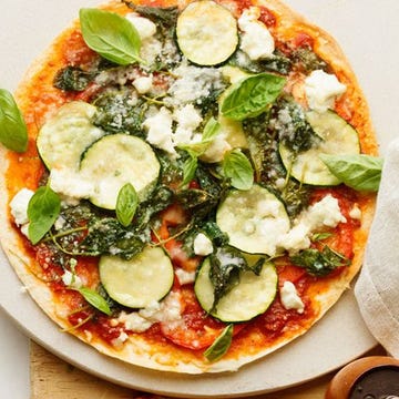 skinny veggie pizza