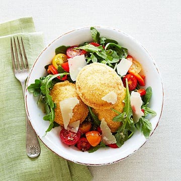 toasted ravioli salad