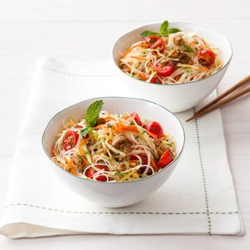 spicy thai noodle salad