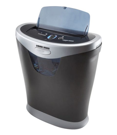 black decker cc1000 paper shredder review