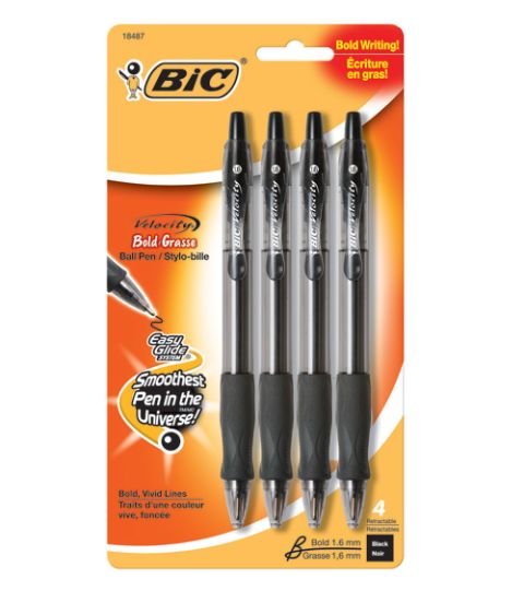 Bic Velocity Bold Ballpoint Retractable Pen Review