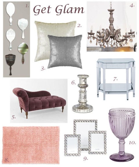 Glamorous Home Decor Ideas Tips For Decorating Image