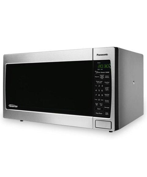 Panasonic Family Size 1 2 Cu Ft Counter Top Microwave Oven With Panasonic Countertop Microwave