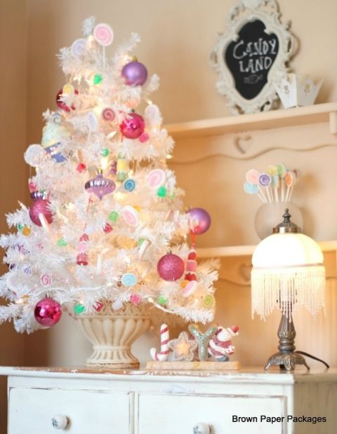 Tabletop Christmas Trees - Christmas Tree Decorating Ideas