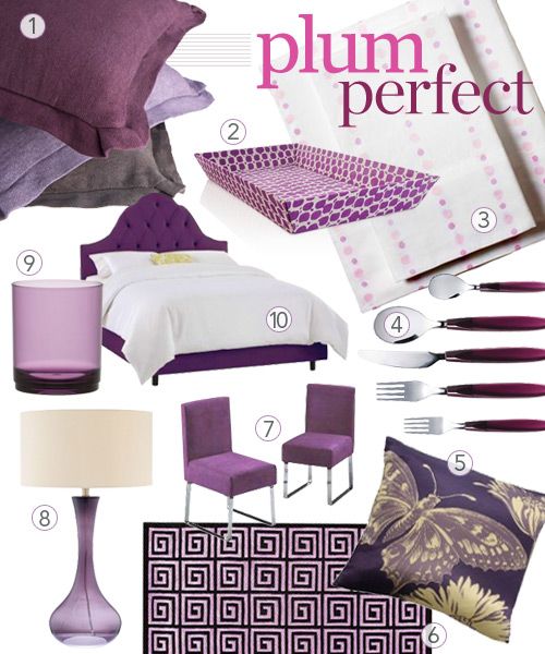 Plum Bedroom Ideas | Design Corral