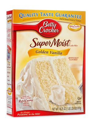 Betty Crocker SuperMoist Golden Vanilla Cake Mix Review