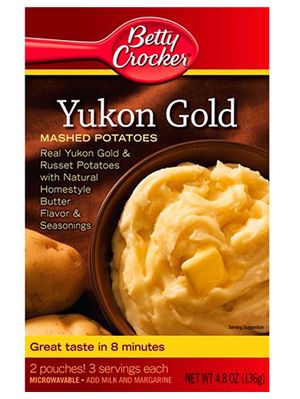 Betty Crocker Yukon Gold Mashed Potatoes Review