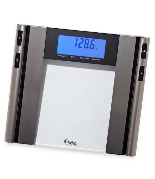 Weight Watchers By Conair Gl Satin Nickel Body Ysis Scale Weight Watchers By Conair Gl Satin Nickel Body Ysis Scale Ww97 Review