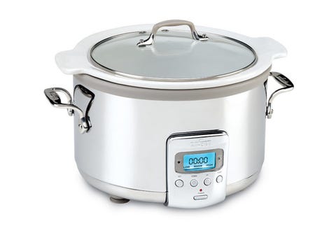 All Clad 4 Qt Electric Slow Cooker With Ceramic Insert Nc00113807 Image