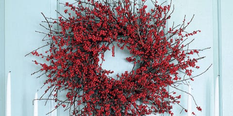 Holiday Wreaths Easy Wreath Ideas Red Berry Wreath