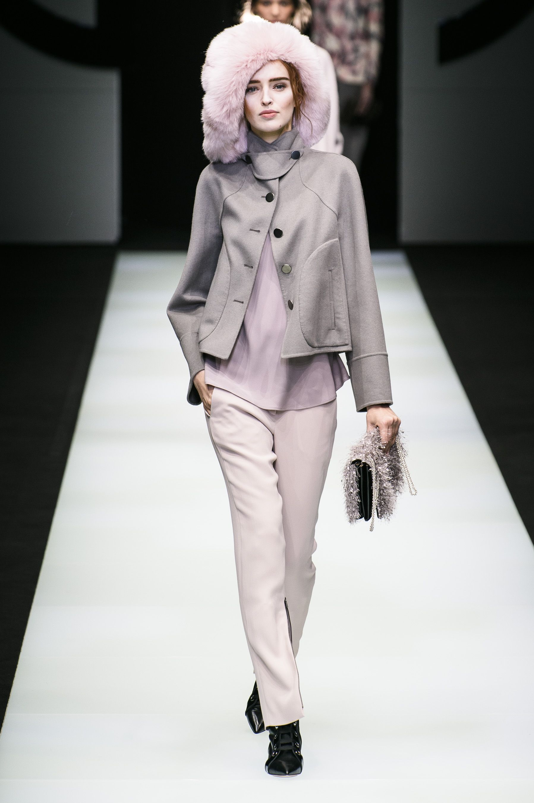 Giorgio Armani la sfilata autunno inverno 2018 2019