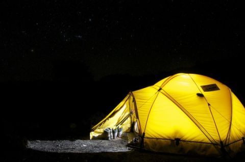 Tent, Night, Camping, Style, Darkness, Tints and shades, Midnight, Space, Tarpaulin, Camp, 