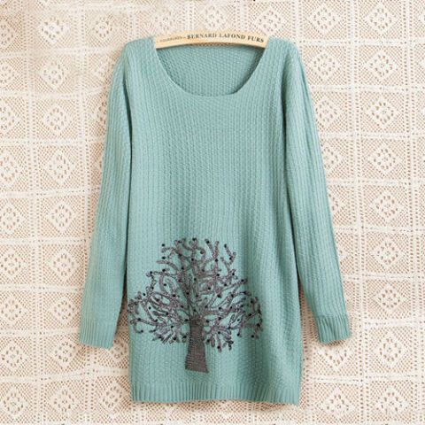 Green, Product, Sleeve, Sweater, Textile, Pattern, Outerwear, Teal, Aqua, Turquoise, 