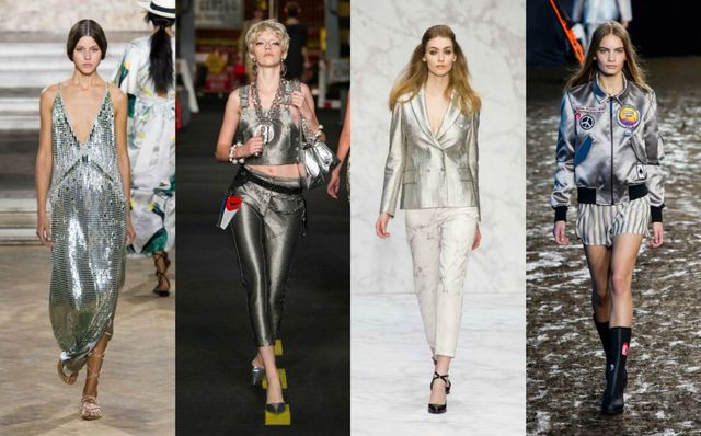 tendenze moda metallizzata estate 2016