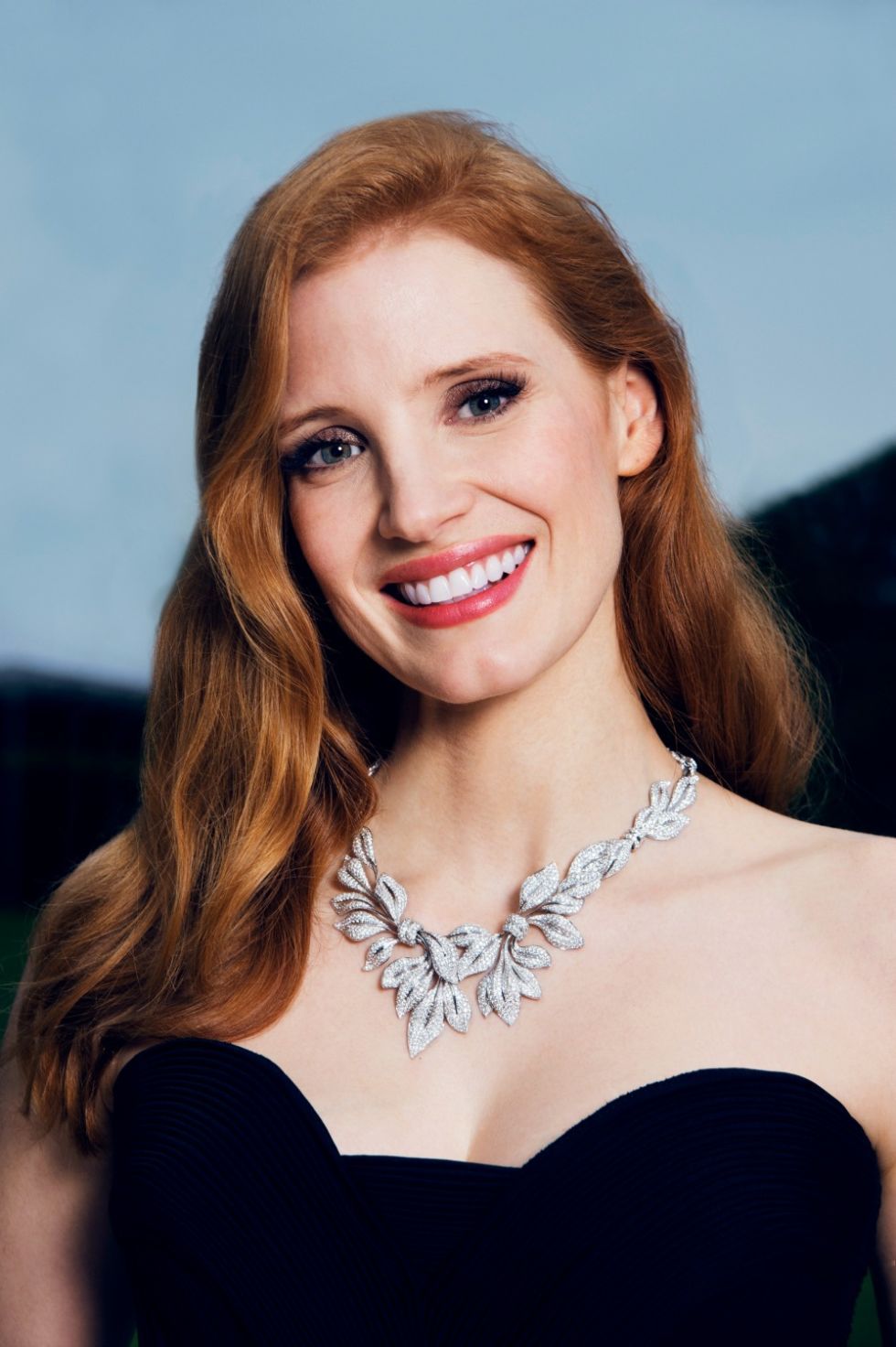 Jessica Chastain beauty look