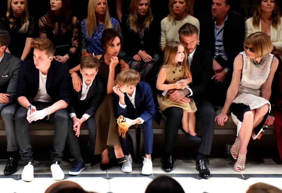 famiglia beckham