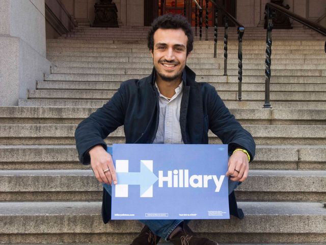 Mattia Tarelli, l'unico italiano nello staff di Hillary Clinton durante la campagna per le primarie alle elezioni presidenziali degli Stati Uniti
