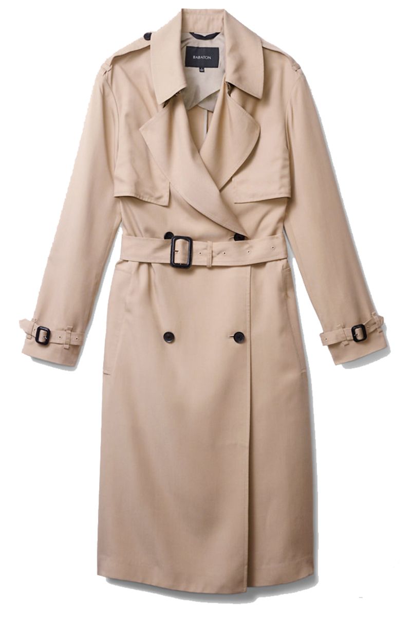 <p>Aritzia trench, $275, <a href="https://us.aritzia.com/product/nicky-trench-coat/54919001.html" target="_blank">us.aritzia.com</a>. </p>