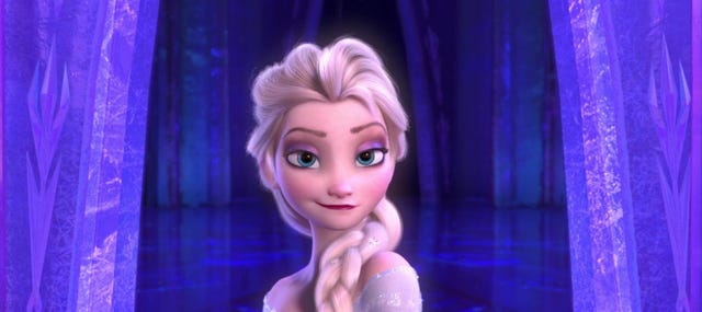 Elsa di Frozen