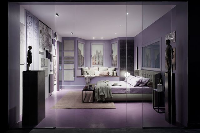 Bed, Interior design, Floor, Room, Bedroom, Bedding, Flooring, Wall, Bed frame, Linens, 